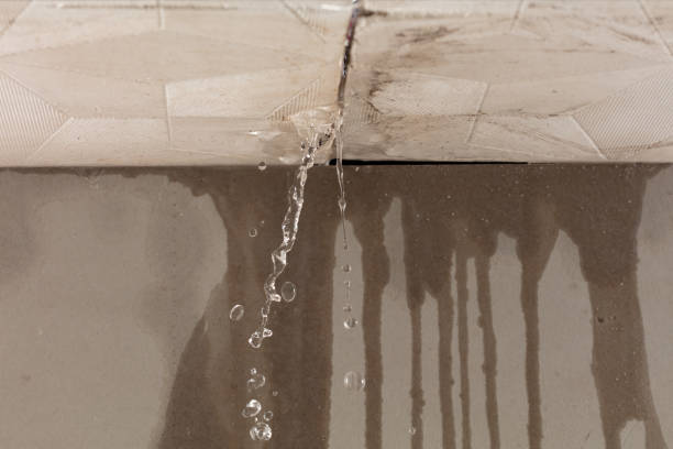 Professional Water Damage Restoration technician working in Brookhaven, NY